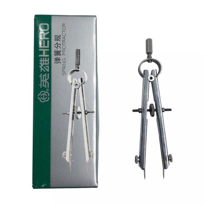 Perhiasan Scribing Clockmakers 4.3 Inch Long Spring Dividers Calipers 5
