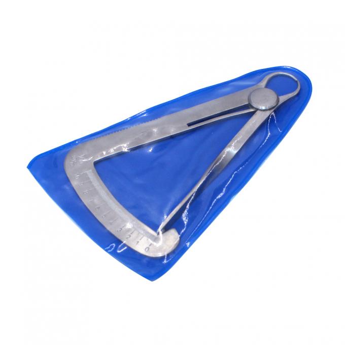 Baja tahan karat di dalam Calipers derajat Gauge Mengukur 0-10mm 2